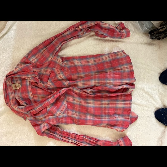 Plaid button up - Picture 1 of 2